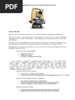 Spesifikasi Total Station Es 105