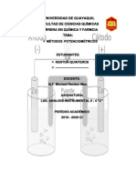 Métodos potenciométricos y su aplicación en análisis químico