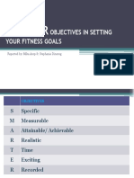 Smarter: Objectives in Setting Your Fitness Goals
