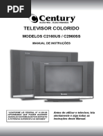 MANUAL DE INSTRUÇÕES TV C2160US C2960SS