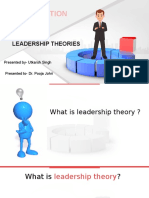 Presentation: Leadership Theories