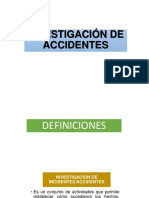 Investigación de Accidentes