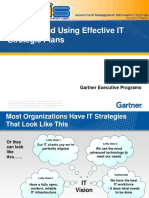 Creating and Using Effective IT Strategic Plans: Louis Boyle Vice President Gartner Executive Programs