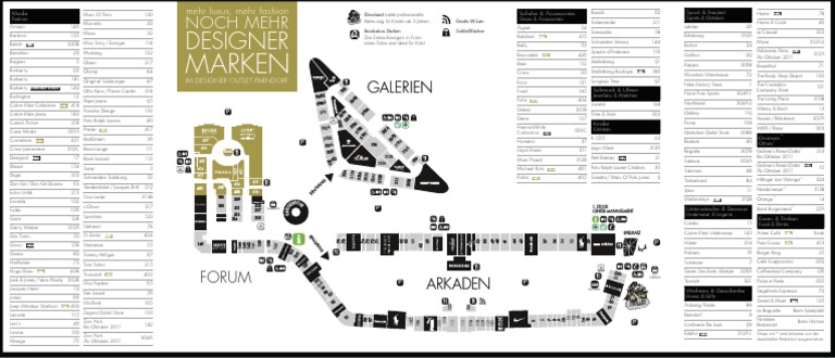 Outlet Parndorf Map PDF