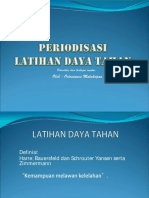 Periodisasi Latihan Daya Tahan