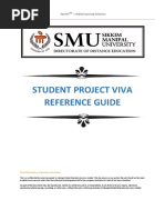 SMU Viva Guide