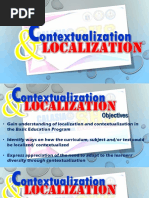 Learning Package (Contextualization, Localization & Indigenization ...