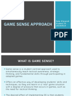 game sense powerpoint presentation