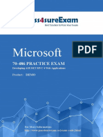 Microsoft: 70-486 Practice Exam
