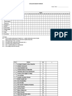 Evaluasi Ibadah Harian