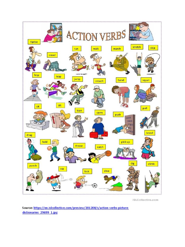 Action Verbs | PDF