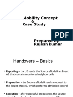 LTE Mobility Concept & Case Study