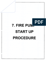 Fire Pump Startup Procedures PDF