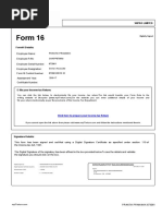 Form 16: Wipro Limited