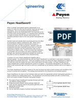 Service Engineering Bulletin: Payen Headsaver®