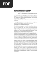 European citizenship - In the process of construction - Challenges for citizenship, citizenship education and democratic practice in Europe