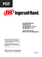 Ingersoll Rand - Lista de Peças 75 a 100 HP Cougar