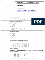 Doubtnut Today: Baap of All Formula Lists