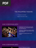 The Philippine Theatre: Performing Arts in The Philippines