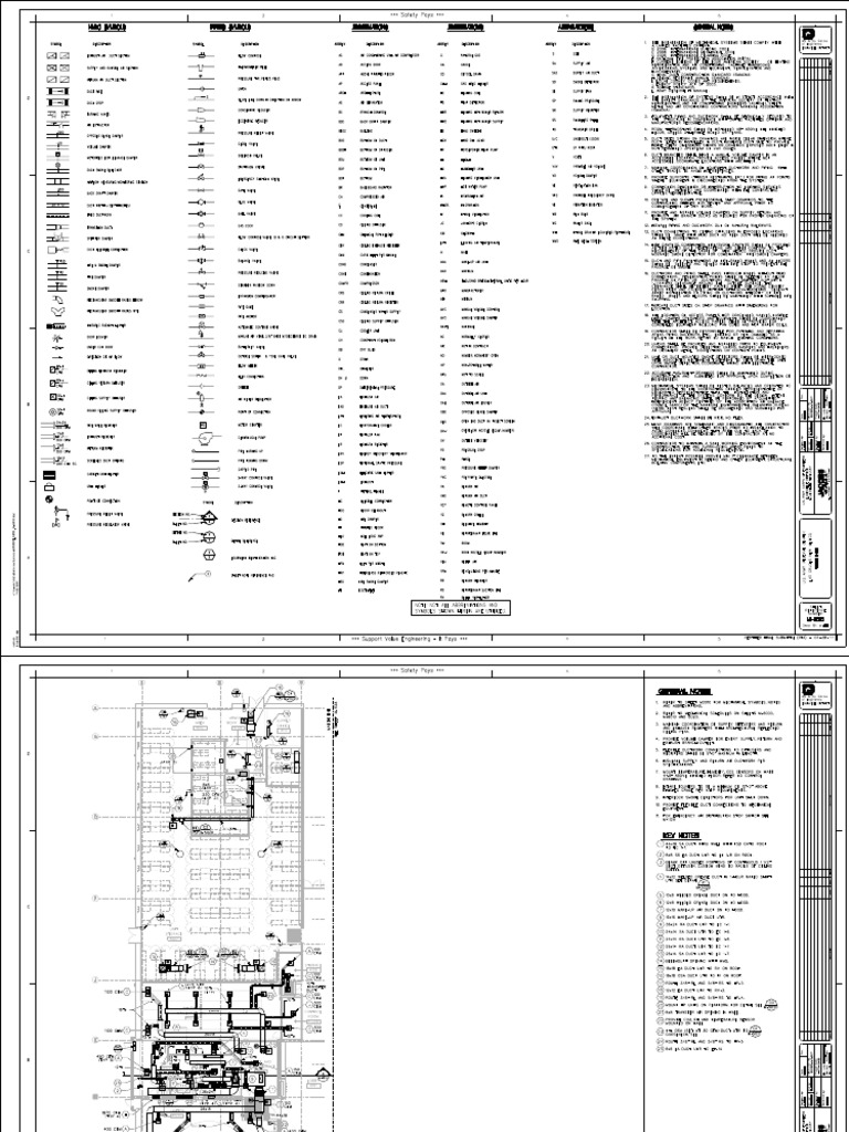 HVAC Symbols and Abbreviations Guide | PDF | Duct (Flow) | Hvac