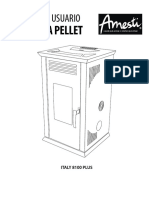 Manual Estufa Pellet Amesti Italy 8100 Plus-29012019