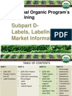 OrganicLabelingTrainingModule PDF