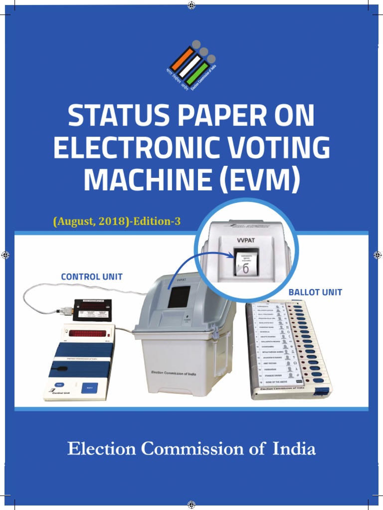 Status Paper On EVM (Edition - 3) (English) PDF | Download Free PDF ...