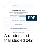 A Randomized Trial Studied 242: Publish To The World