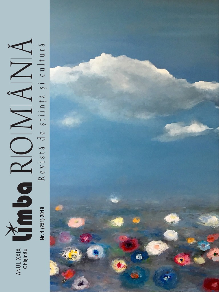 Limba Romana Aprilie 2019 PDF | PDF