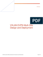 VXLAN EVPN Multi-Site Design and Deployment: White Paper
