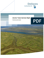 Anchor Tests German Bight: Test Set-Up and Results