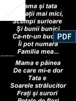 Mama Si Tata Si Fratii Mai Mici - Familia Mea