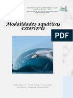 Modalidades Aquáticas Exteriores PDF