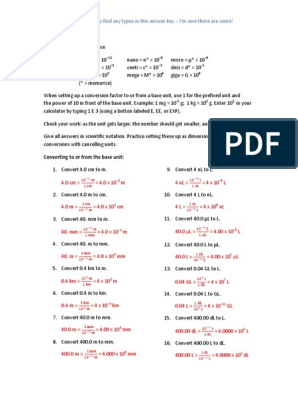 - 20190311172820 - Tutorial 1 - Scheme 2 | PDF | Units Of Measurement | Notation