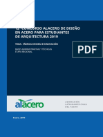 12o Concurso Alacero 2019 - Bases Administrativas y Tecnicas v2