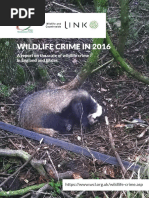 Link Annual Wildlife Crime Report April 18