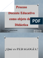 PDE Como Objeto de La Didáctica