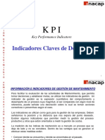 Indicadores claves de desempeño para la administración de mantenimiento (KPIs