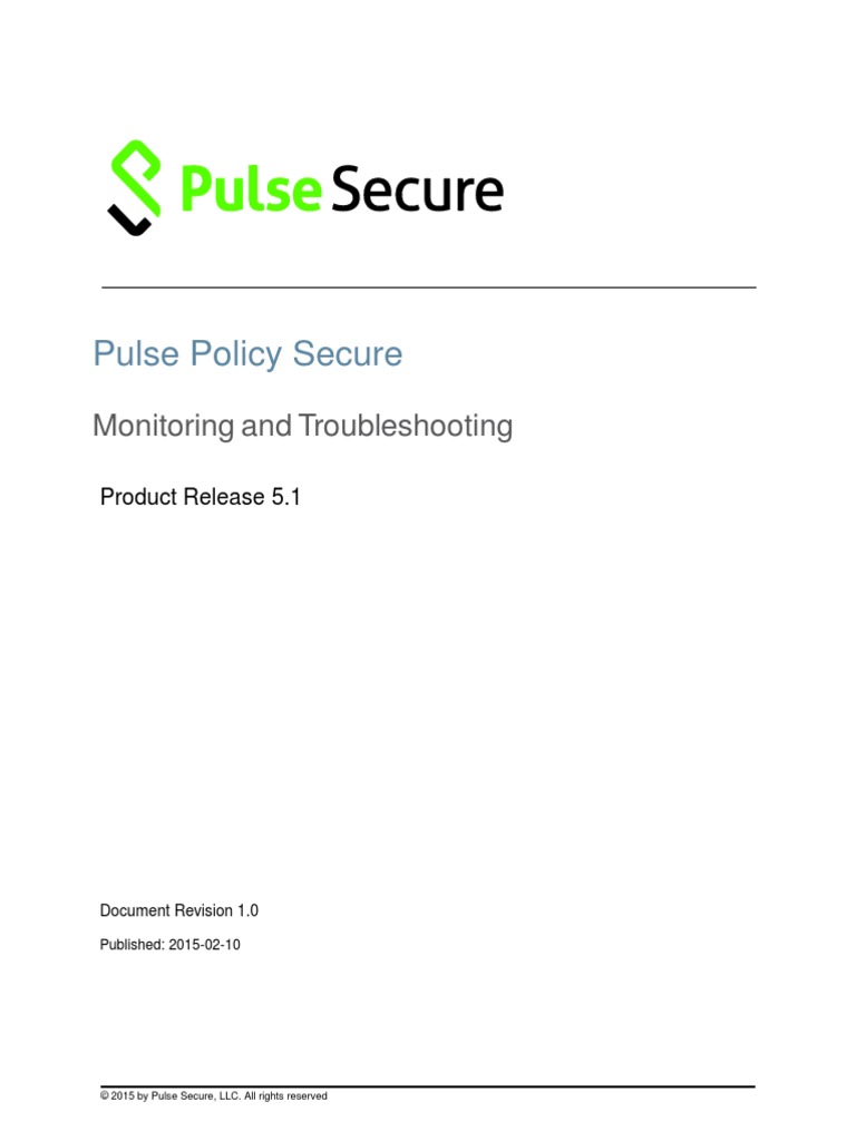 Pulse SecureUac5.1Troubleshooting PDF PDF Protocol Suite Computer Engineering