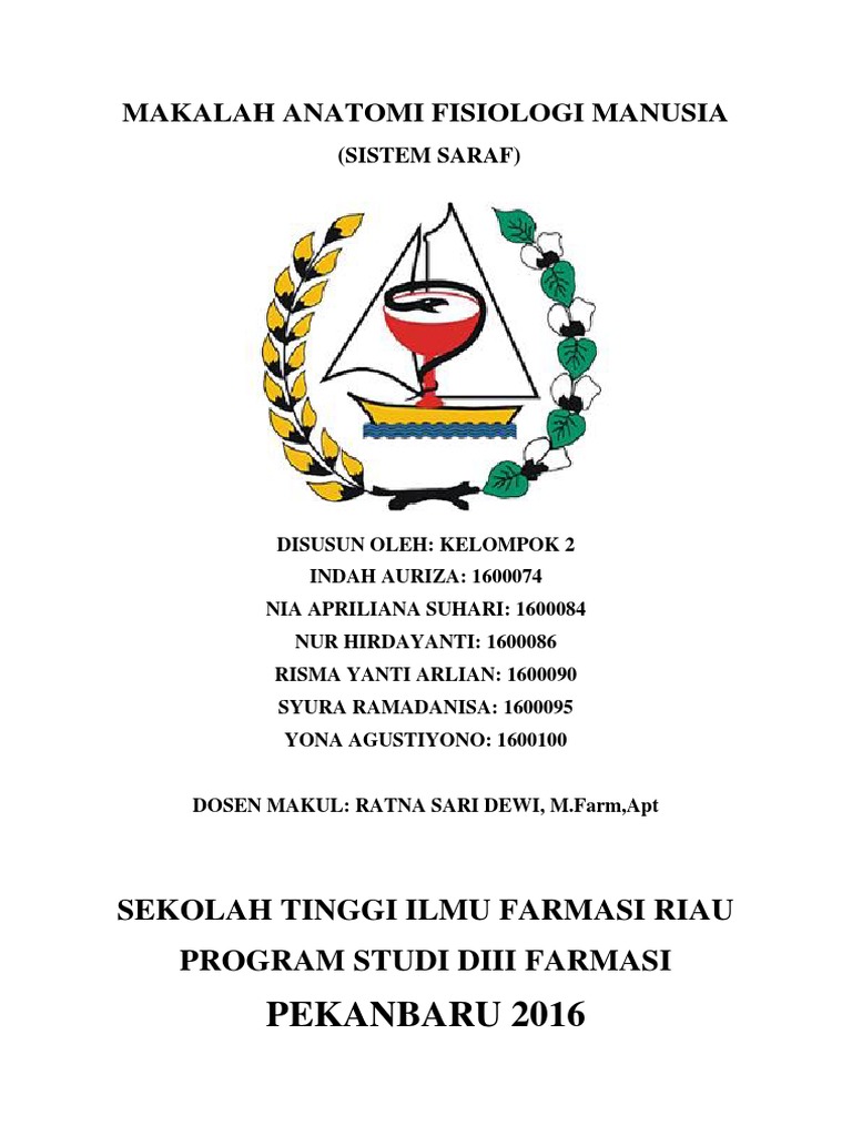 7400 Makalah Sistem Saraf Kel 2