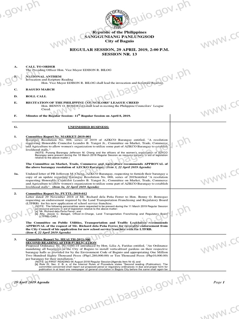 13 04292019 | PDF | Government