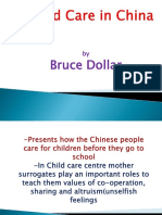 Child Care in China
