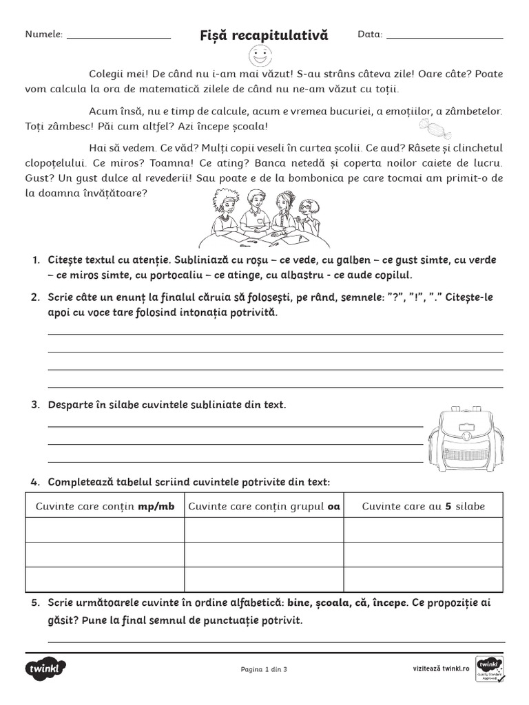 Recapitulare | PDF