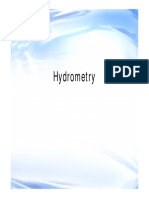 Hydrometry Revised