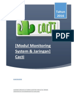 Modul 2 Monitoring CACTI 1