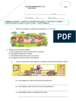 Evaluacion Matematica 2° Geometria