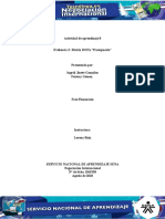 Evidencia 3 Matriz DOFA Presupuesto