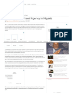 How To Start A Travel Agency in Nigeria