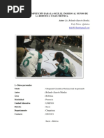 Sistematización de Experiencias Innovadoras - Rolando Alarcon Mendez