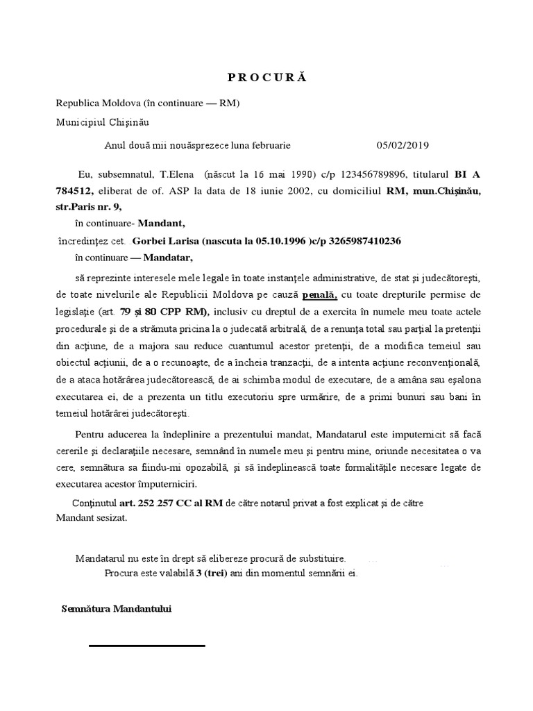 Procura | PDF